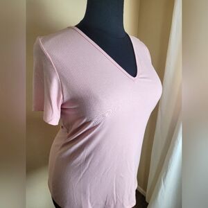 TORRID Ribbed V-Neck Top